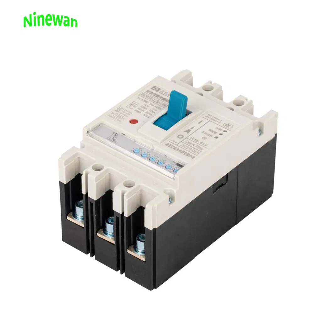 400V MCCB Breaker 16~160A Compact DIN Rail Molded Case Circuit Breaker MCCB