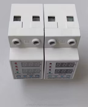 디지털 스크린 디자인을 갖춘 220/230V 40A 고저전압 보호기